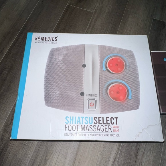 Shiatsu select foot massager with heat - Picture 4 of 6